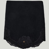 Valentino Garavani lace-trimmed cashmere scarf
