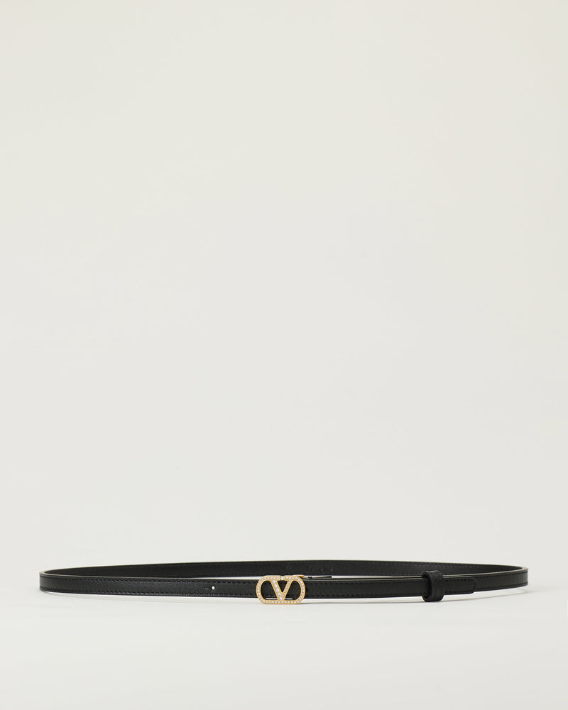 Valentino Garavani VLogo Signature reversible leather belt