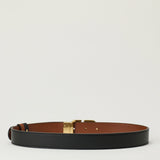 Valentino Garavani VLogo Signature reversible leather belt