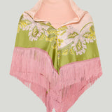 La DoubleJ Placée pink mini poncho