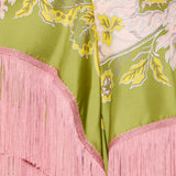 La DoubleJ Placée pink mini poncho