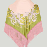 La DoubleJ Placée pink mini poncho