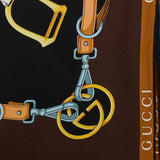 Gucci Printed twill foulard