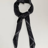 Gucci Leopard print silk twill scarf
