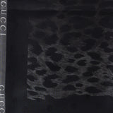 Gucci Leopard print silk twill scarf