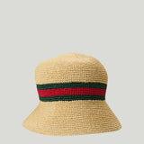 Gucci Woven fabric hat