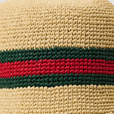 Gucci Woven fabric hat