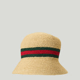 Gucci Woven fabric hat