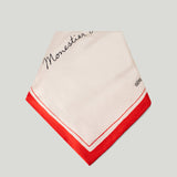 Moncler K2-print silk twill foulard