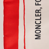 Moncler K2-print silk twill foulard