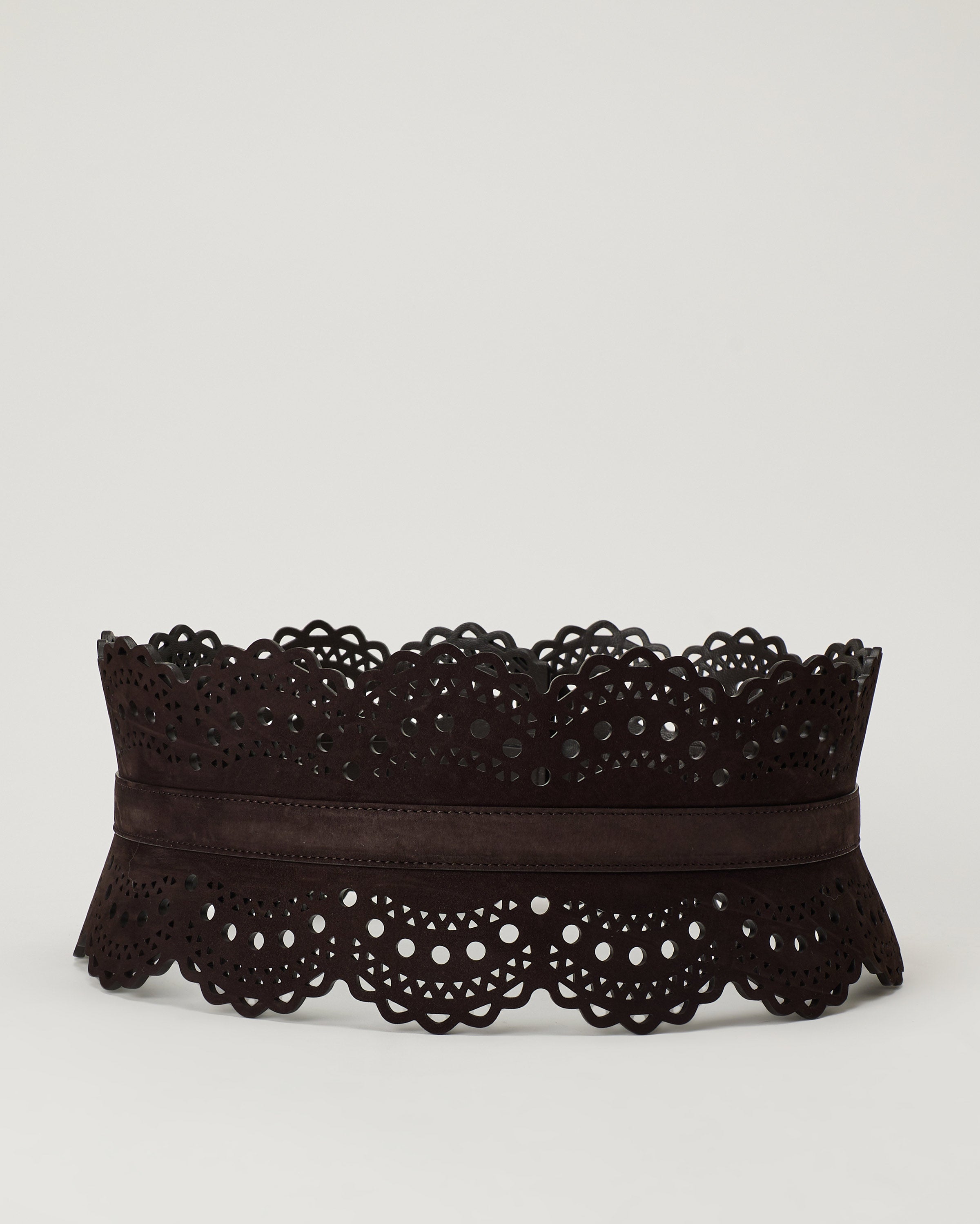 Alaïa Vienne suede corset belt – Luisa World