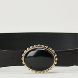 Isabel Marant Nyla embellished leather belt