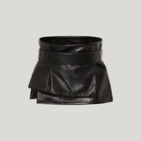 Khaite Saskia leather belt