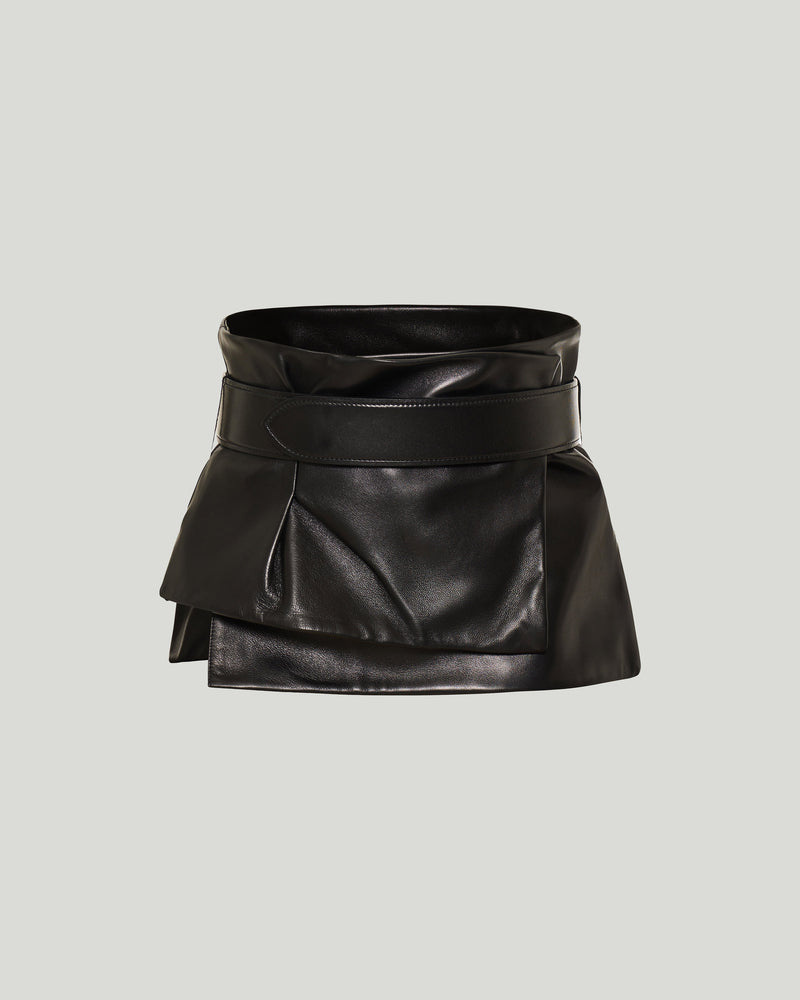 Khaite Saskia leather belt