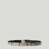 KHAITE Dome python belt