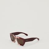 Alaïa Melted rectangular sunglasses