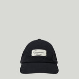 Jacquemus Logo-patch baseball cap