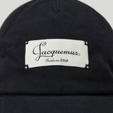Jacquemus Logo-patch baseball cap
