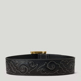 Etro Embroidered leather belt