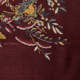 Etro Leopard-motif jacquard shawl