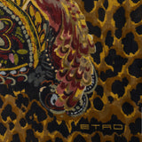 Etro Animal and paisley-print modal and cashmere scarf