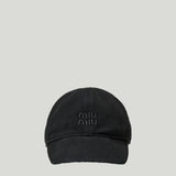 Miu Miu Drill baseball cap