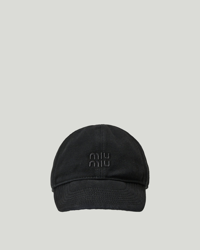 Miu Miu Drill baseball cap