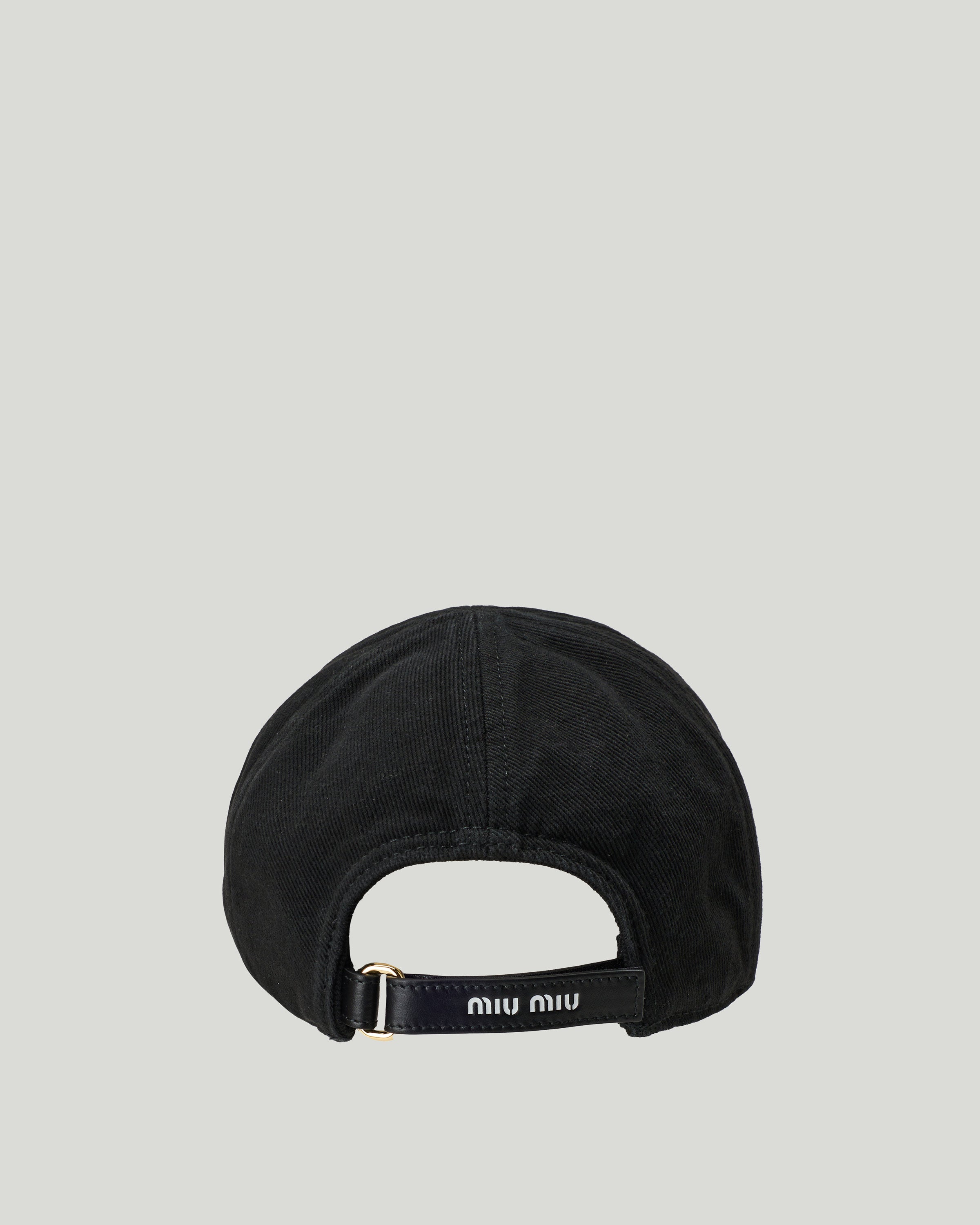 5月25日までの出品miumiu Drill baseball cap黒mサイズ Miu Miu Drill baseball cap – Luisa World
