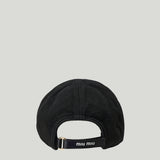 Miu Miu Drill baseball cap
