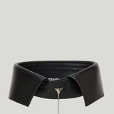 Fendi Charm-detail leather collar