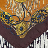 Etro jewel-motif silk scarf