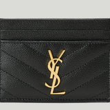 Saint Laurent Cassandre matelassé card case