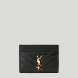Saint Laurent Cassandre matelassé card case