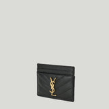 Saint Laurent Cassandre matelassé card case