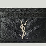 Saint Laurent Cassandre quilted leather cardholder
