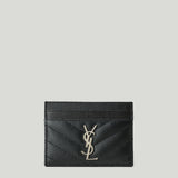 Saint Laurent Cassandre quilted leather cardholder