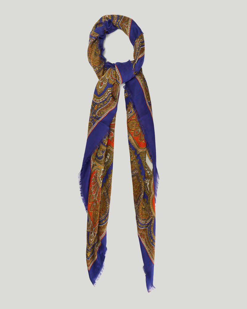 Saint Laurent Paisley-print scarf