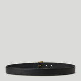 Saint Laurent Cassandre leather belt