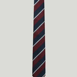 The Frankie Shop Lene striped twill tie