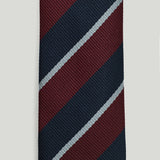 The Frankie Shop Lene striped twill tie
