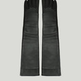 The Frankie Shop Long leather gloves