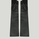 The Frankie Shop Long leather gloves