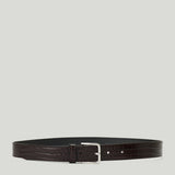 The Frankie Shop Crocodile-embossed leather belt