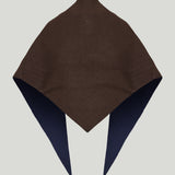 The Frankie Shop Two-tone pointed scarf