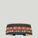 Dries Van Noten Embroidered cotton wrap belt