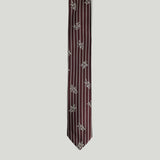 Dries Van Noten printed silk tie