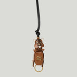 Miu Miu Leather key ring