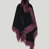 Valentino Garavani VLogo Embellished Velvet Wrap