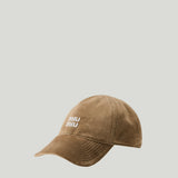 Miu Miu Cotton logo baseball cap