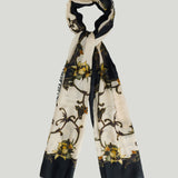 La DoubleJ Scarf Buttercup Placée Black